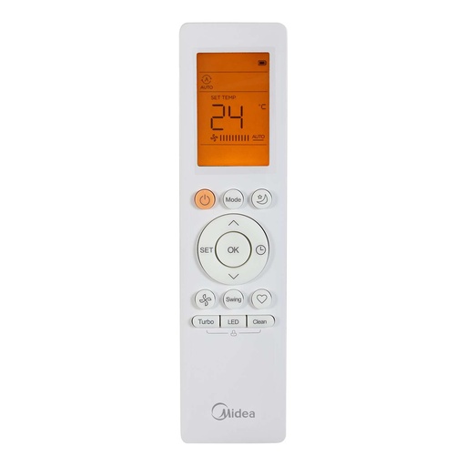 Control Remoto RG10A1 MIDEA INVERTER XTREME ALL EASY
