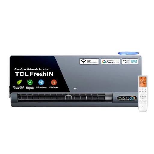 TCL FREEZEIN INVERTER GRIS 12000BTU